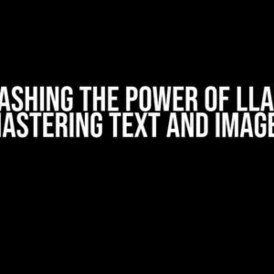 Unleashing the Power of LLama 3: Mastering Text and Images